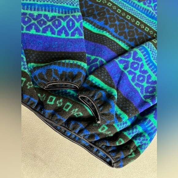 Vintage Northern Territories Sunbuster  hooded  Size L/XL Made In Usa - Picture 5 of 16